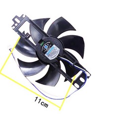 교체 냉각 모터 팬 미디어 TXWF-110 / 116 DC 18V 브러시리스 팬 인덕션 쿠커 수리 부품용