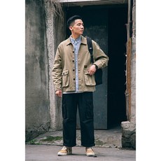 남자 아메카지 밀리터리 워크자켓