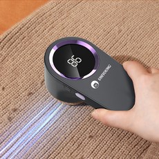 무선 보풀 제거기 충전식 6중칼날 세탁소 업소용 의류 가디건 코트 니트 보풀제거, 화이트