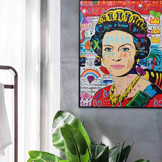 [초특가 이벤트중+추가 안정포장 무료+크기UP 무료] 팝아트 벽걸이 인테리어 5060액자 1.4Kg FAMOUS3