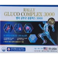 랠리 글루코 콤플렉스 3000 1 800mg 180정+사은품 당일발송, 180정, 1개