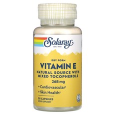 솔라레이 비타민E 건조 형태 268mg 50정, 1개, 캡슐 50정, 캡슐 50정
