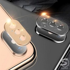 [바보사랑]아이폰7 8 플러스 X XS XR 11 12 미니 프로 프로맥스 휴대폰 카메라 렌즈 보호 필름 캡 메탈커버, 1개, 아이폰7플러스/scc901실버