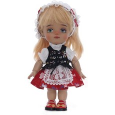 BBYYT 18 人形 BJD SDD ル 16cm 球 節 人形 人形 子 DIY お も ち ゃ 贈 り 物 、 と フ ル セ ッ ト 服, One Color_One Size, One Color, 상세 설명 참조0