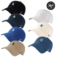 47브랜드 47브랜드 LA다저스/뉴욕양키스 MLB 남자 여성 남여공용 볼캡 모자 12종