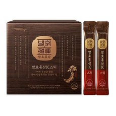 한국야쿠르트 면역력강화 발휘 발효홍삼K스틱(10ml*30포), 10ml, 30개