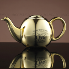 TWG TEA 차 티팟 (500ml) 총 9종 컬러 색상 싱가폴 항공 직배송, 500ml, 골드