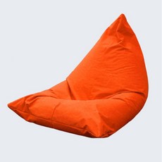 Uandhome 야외 슬립온 소파 콩백 방수 해변 정원 휴게 카페 로지 소파, 옥스포드천   100*150, 오렌지, 1개