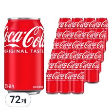 코카콜라 오리지널, 350ml, 72개