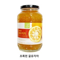 초록마을유자차