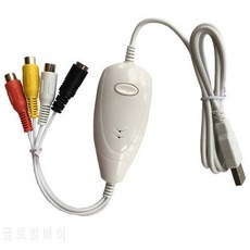 EzCAP1568 아래 Windows10 및 MAC 10.14 용 USB2.0 비디오 오디오 캡처 변환, 상세내용참조
