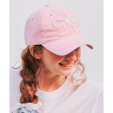 론론 RONRON HEART RIBBON BALL CAP PINK IVORY RR24ABC3531PIXXX 319067