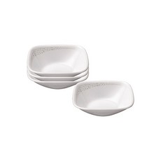 코렐 문라이트 사각개인접시4P(null), 4개, 유백색