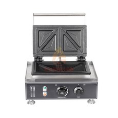 상업용 논스틱 샌드위치 프레스 와플 메이커 기계 전기 토스터기 공장 판매 플레이트, LC-113, 1개