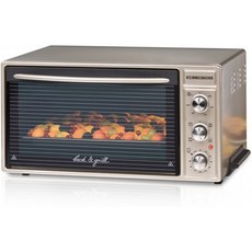 이태리직송 롬멜스바처 BG 1650 오븐 전기 오븐 40 L 1650 W 샴페인 메탈릭, 단일옵션
