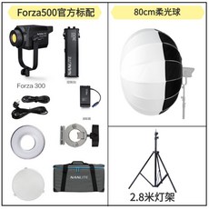 NANLITE 난라이트 포르자300 LED 방송 촬영 조명 forza300 라이트, 개, Forza300+120cm소프트볼