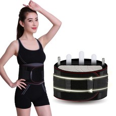 강판 magnetotherapy 따뜻한 벨트 thomarin 자발적인 발열 남성과 여성 허리 지원, Black, XXL