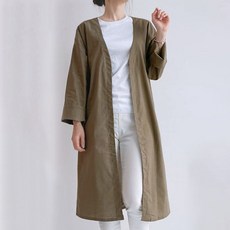 린넨롱자켓