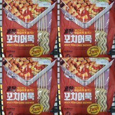 [SIA] 노브랜드 리얼밀 매운 꼬치어묵 518g 1개, 4개