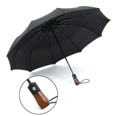 NUNUHANA 고급 우산 튼튼한 3단 자동우산