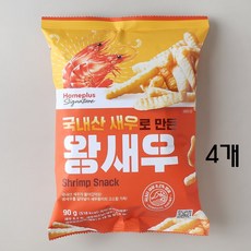 홈플러스시그니처 왕새우 오리지널, 90g, 4개