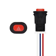 광전 12v LED 1단 방수 원형 사각 락커 토글스위치 비상등스위치 15종, 1개
