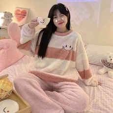 스트라이프수면잠옷 TOP01