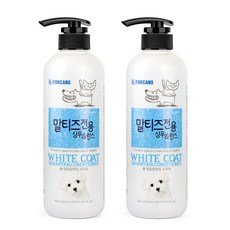 포비스 말티즈 전용 샴푸린스 550ml x 2개, 말티즈 샴푸린스 550ml x 2통