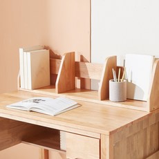 우드몽드 원목 고무나무 책상 편수책상 컴퓨터책상 1000