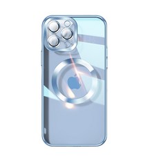 애플 아이폰14 케이스 지문방지 투명 무선충전케이스 힌지 보호 젤하드케이스