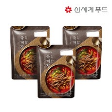 피코크 진한육개장 500g 3봉 사골육수+양지살, 3개