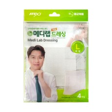 아텍스 메디랩 드레싱 멸균거즈밴드, 4개입, 10개 - 멸균거즈밴드