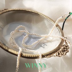 [winny] 4미리 부엔까미노 천연 담수진주 안경줄