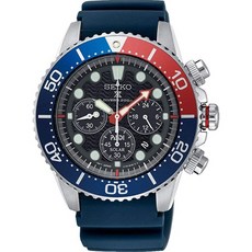 SEIKO PROSPEX PADI Special Edition Chronograph Solar Divers 200M Pepsi Bezel SSC663P1 PROD80001021