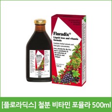 [플로라딕스] 리퀴드 철분 비타민 포뮬라 500ml, 1개