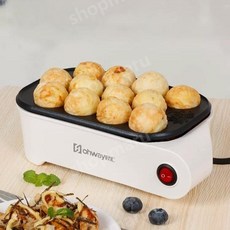 타코야끼 전기 팬 다기능 멀티 쿠커 미니 문어빵 만들기 메이커 인턱션 세트, 타코야키 팬