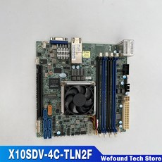 슈퍼마이크로 서버 마더보드 ITX XEON D1521 NAS X10SDV-4C-TLN2F, [01] 마더 보드, 01 마더 보드