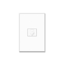 틸인스 Ti2 무광 화이트스노우 RJ45 8P 1구 국산 아크릴타입, 1개