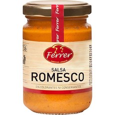 스페인 페러 FERRER 살사 로메스코 소스, 8개, 130g