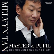 [CD] Melvyn Tan 스승과 제자 - 베토벤 / 체르니 / 리스트: 피아노 소나타와 변주곡 바가텔 (Master & Pupil - Beethoven...