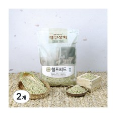 햄프씨드 대구상회 고소한 건강식 1kg 2개, ONE COLOR, 1KG 2개