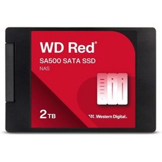 Western Digital 2TB WD Red SA500 NAS 3D NAND 내장 SSD 솔리드 스테이트 드라이브 SATA III 6Gbs 2.57mm 최대 560MBs W, 2.5"/7mm SSD_2TB - nas용하드