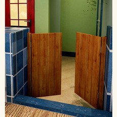 카우보이 중문 원목 스윙도어 공간분리 술집 가림문, 단일 문 너비 70 높이 90