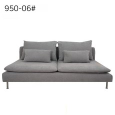 이케아 쇠데르함 풀커버 맞춤제작 3인 팔걸이 소파커버 하부커버