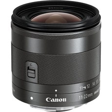 Canon 초광각 줌 렌즈 EF-M11-22mm F4-5.6IS STM 미러리스 전용 EF-M11-22ISSTM, 1개, 상세페이지 참조
