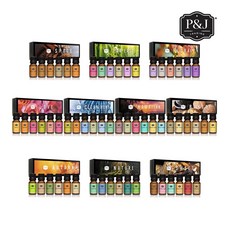 피앤제이 슬라임 향료 오일 10ml 6개 세트10종 / P&J Fragrance Oil Clean Home Set 10ml - p&j향료