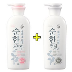 K마켓 민감한 건성두피용 려 더마 순한샴푸400ml+순한컨디셔너400ml 세트, 2세트