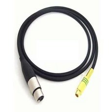 94 다이렉트포터 / (CN) XLR(암) / RCA(암) 변환 케이블 2미터 L-4E6S 4심 전자실드(스타쿼드) 마이크케이블의 편조실드 타입 시리즈/캐논 XLR(암)-RCA(암) 타입 /2일정도소요/제작 상품/고객 단순변심 반품 불가 옥스케이블 음향케이블 rc, 단일 모델명/품번
