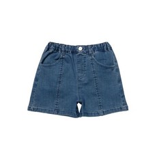 [레노마 ]레노마 여아 슬림 4부 해지 팬츠 6556442, Blue/120, 1개