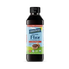 Carrington Farms Organic Flax Seed Cooking Oil – For Use in Medium to High Heat Nutty Flavor Rich AL